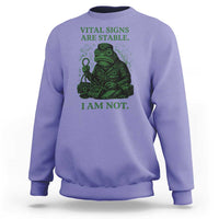 Frog Medic Sweatshirt Funny Animal EMT Emergency Health Workers