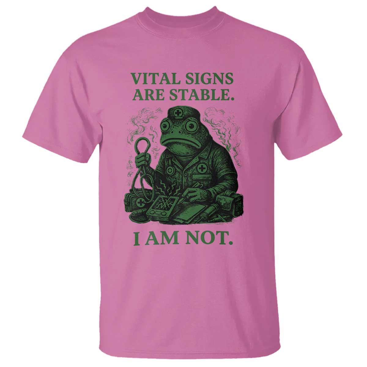 Frog Medic T Shirt Funny Animal EMT Emergency Health Workers
