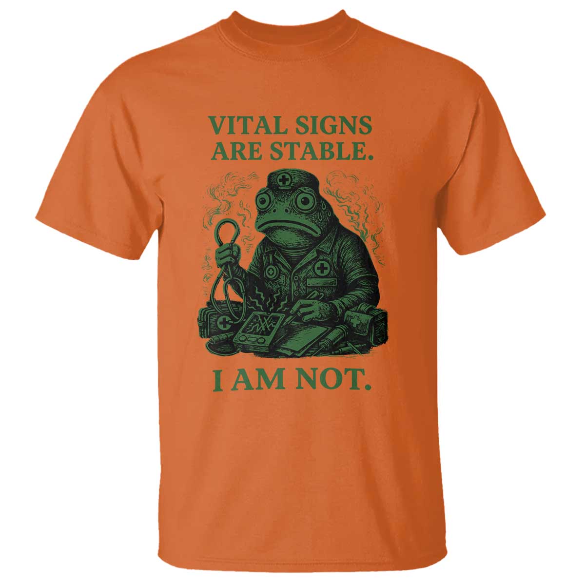 Frog Medic T Shirt Funny Animal EMT Emergency Health Workers