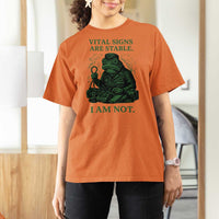Frog Medic T Shirt For Women Funny Animal EMT Emergency Health Workers