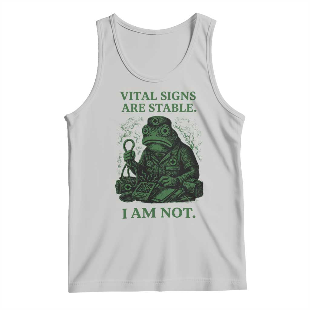 Frog Medic Tank Top Funny Animal EMT Emergency Health Workers