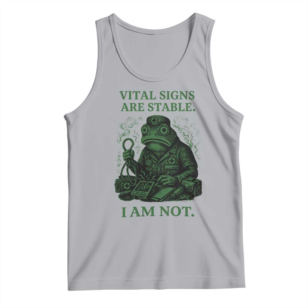 Frog Medic Tank Top Funny Animal EMT Emergency Health Workers