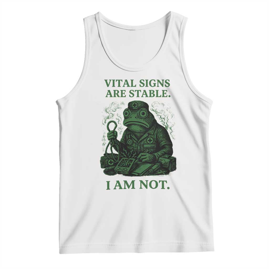 Frog Medic Tank Top Funny Animal EMT Emergency Health Workers