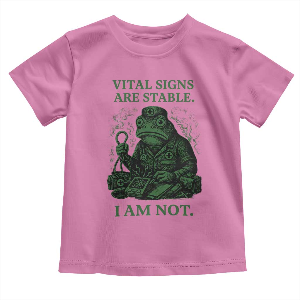 Frog Medic Toddler T Shirt Funny Animal EMT Emergency Health Workers