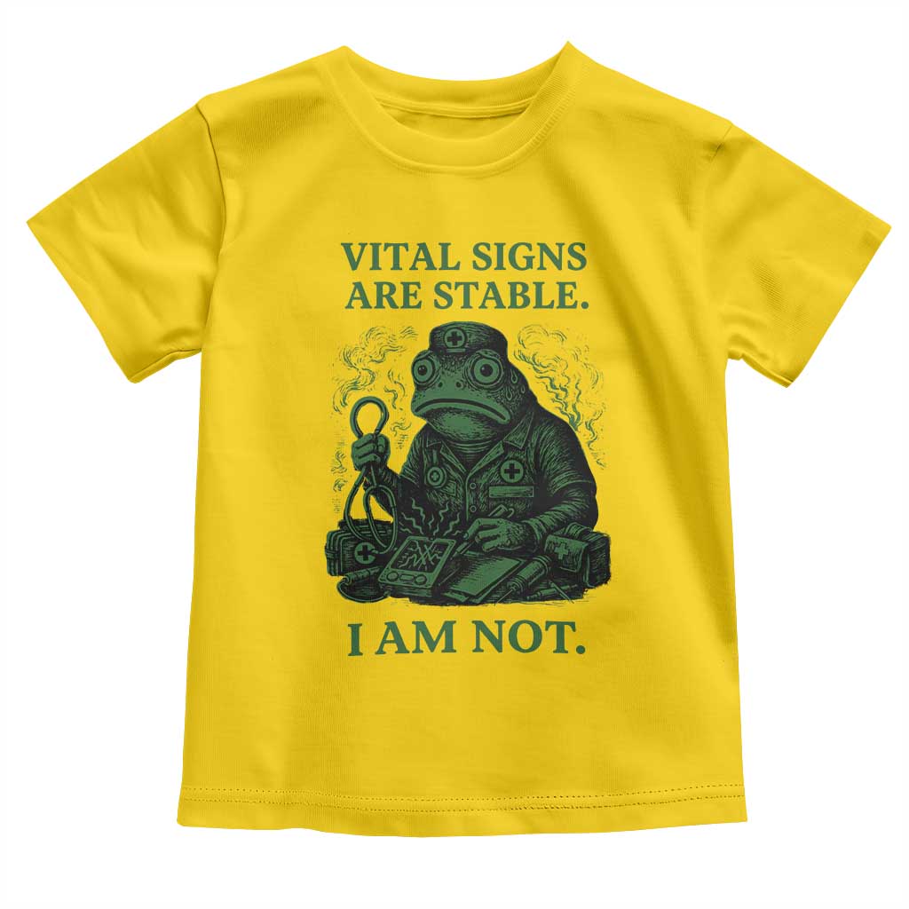 Frog Medic Toddler T Shirt Funny Animal EMT Emergency Health Workers