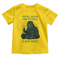 Frog Medic Toddler T Shirt Funny Animal EMT Emergency Health Workers
