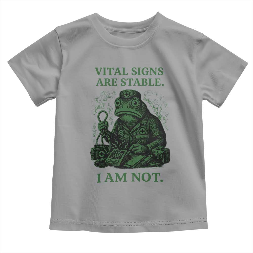 Frog Medic Toddler T Shirt Funny Animal EMT Emergency Health Workers