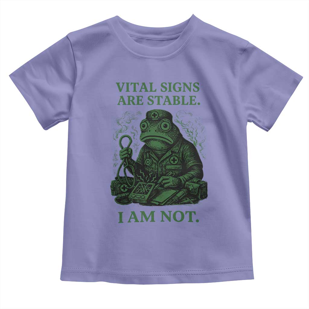 Frog Medic Toddler T Shirt Funny Animal EMT Emergency Health Workers