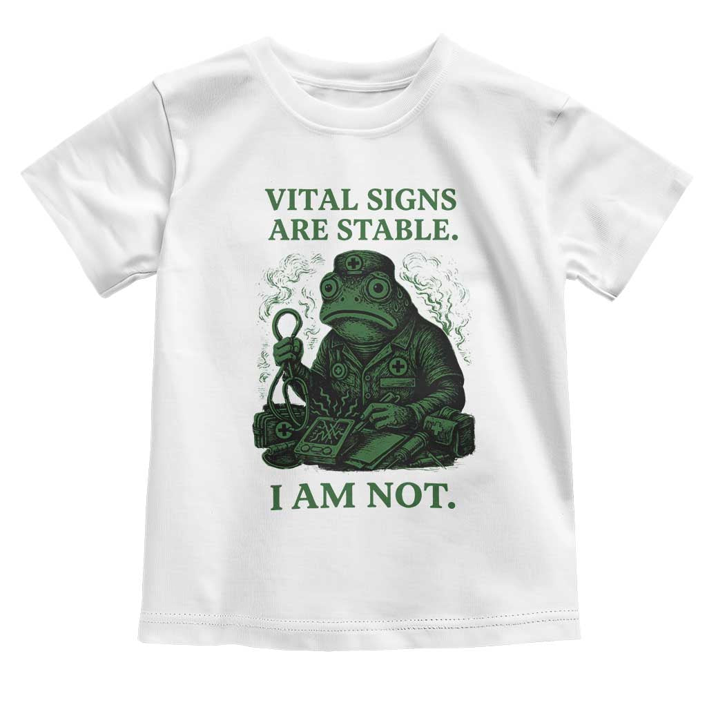 Frog Medic Toddler T Shirt Funny Animal EMT Emergency Health Workers
