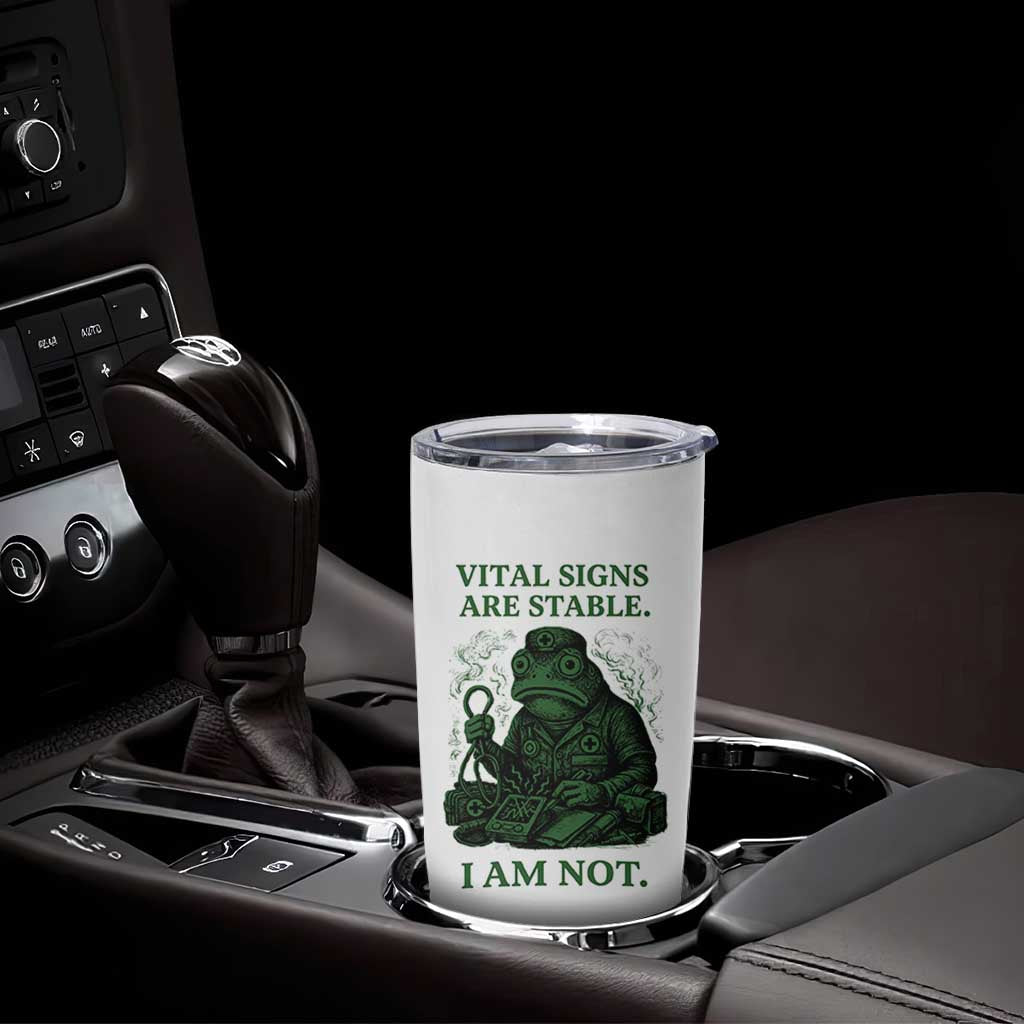 Frog Medic Tumbler Cup Funny Animal EMT Emergency Health Workers