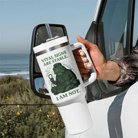 Frog Medic Tumbler With Handle Funny Animal EMT Emergency Health Workers