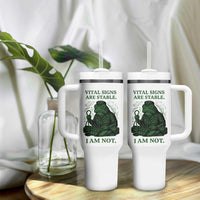 Frog Medic Tumbler With Handle Funny Animal EMT Emergency Health Workers
