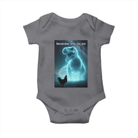 Remember Who You Are Baby Onesie Funny Evolution Joke Meme Chicken Dinosaur - Wonder Print Shop