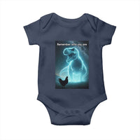 Remember Who You Are Baby Onesie Funny Evolution Joke Meme Chicken Dinosaur - Wonder Print Shop