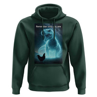 Remember Who You Are Hoodie Funny Evolution Joke Meme Chicken Dinosaur - Wonder Print Shop