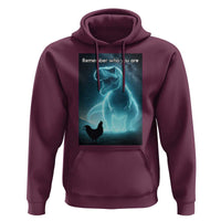 Remember Who You Are Hoodie Funny Evolution Joke Meme Chicken Dinosaur - Wonder Print Shop