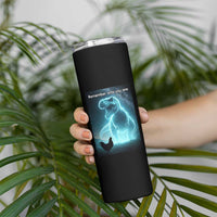 Remember Who You Are Skinny Tumbler Funny Evolution Joke Meme Chicken Dinosaur - Wonder Print Shop