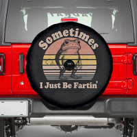 Sometimes I Just Be Fartin Frog Spare Tire Cover Funny Silly Unhinged Meme Vintage - Wonder Print Shop