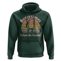 Sometimes I Just Be Fartin Frog Hoodie Funny Silly Unhinged Meme Vintage - Wonder Print Shop