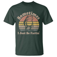 Sometimes I Just Be Fartin Frog T Shirt Funny Silly Unhinged Meme Vintage - Wonder Print Shop