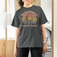 Sometimes I Just Be Fartin Frog T Shirt For Women Funny Silly Unhinged Meme Vintage - Wonder Print Shop