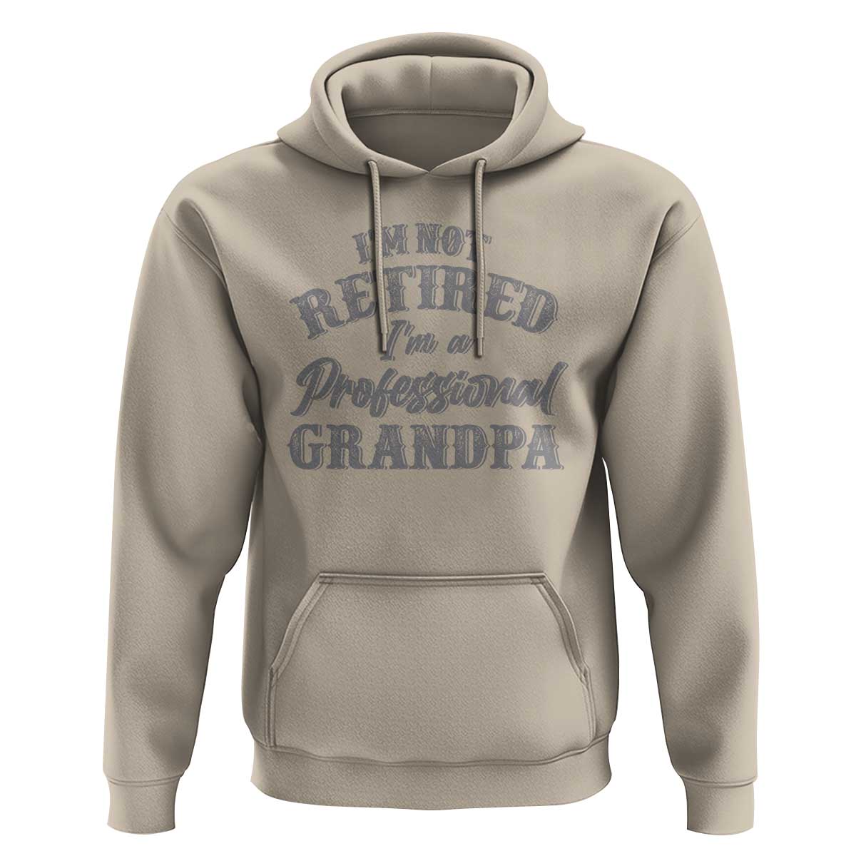 Funny Retirement Gifts Hoodie I'm Not Retired I'm A Professional Grandpa