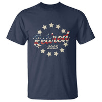 Retired 2025 T Shirt Retirement Gifts American Flag