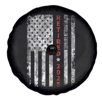 Retired 2025 Spare Tire Cover Vintage Old American Flag - Wonder Print Shop