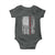 Retired 2025 Baby Onesie Vintage Old American Flag - Wonder Print Shop