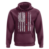Retired 2025 Hoodie Vintage Old American Flag - Wonder Print Shop