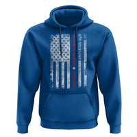 Retired 2025 Hoodie Vintage Old American Flag - Wonder Print Shop