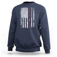 Retired 2025 Sweatshirt Vintage Old American Flag - Wonder Print Shop