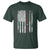 Retired 2025 T Shirt Vintage Old American Flag - Wonder Print Shop