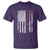 Retired 2025 T Shirt Vintage Old American Flag - Wonder Print Shop