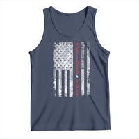 Retired 2025 Tank Top Vintage Old American Flag - Wonder Print Shop