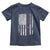 Retired 2025 Toddler T Shirt Vintage Old American Flag - Wonder Print Shop