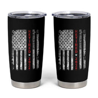 Retired 2025 Tumbler Cup Vintage Old American Flag - Wonder Print Shop