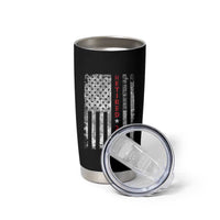 Retired 2025 Tumbler Cup Vintage Old American Flag - Wonder Print Shop