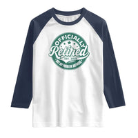 Vintage Retirement 2025 Raglan Shirt Retired Not My Problem Anymore