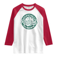Vintage Retirement 2025 Raglan Shirt Retired Not My Problem Anymore