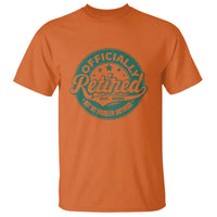 Vintage Retirement 2025 T Shirt Retired Not My Problem Anymore
