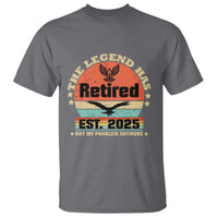 Vintage Retirement 2025 T Shirt Legend Has Retired Not My Problem Anymore