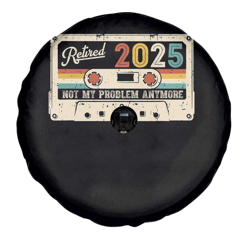 Retired 2025 Spare Tire Cover Not My Problem Anymore Retro Cassette