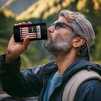 Funny Retired 2025 4 in 1 Can Cooler Tumbler Under New Management See Wife for Details American Flag