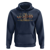 The Legend Has Retired 2025 Hoodie Retro American Flag