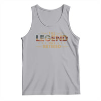 The Legend Has Retired 2025 Tank Top Retro American Flag