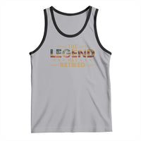 The Legend Has Retired 2025 Tank Top Retro American Flag