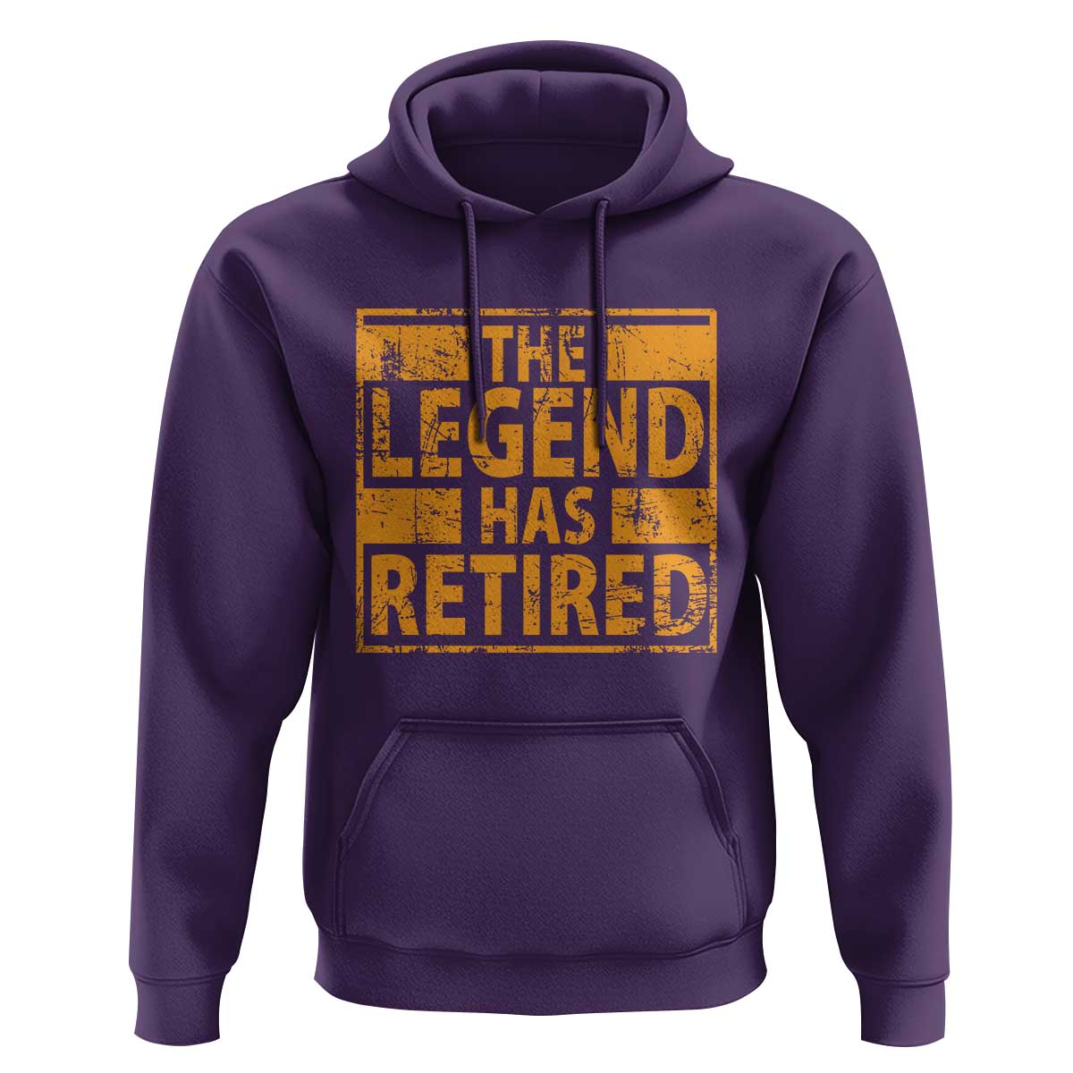Retro The Legend Has Retired Hoodie
