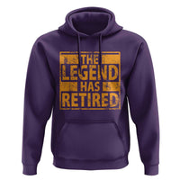 Retro The Legend Has Retired Hoodie