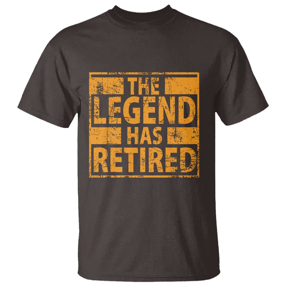 Retro The Legend Has Retired T Shirt